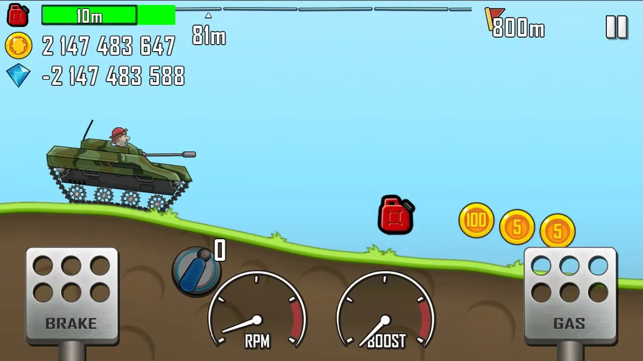 Một số mẹo chơi game Hill Climb Racing hiệu quả