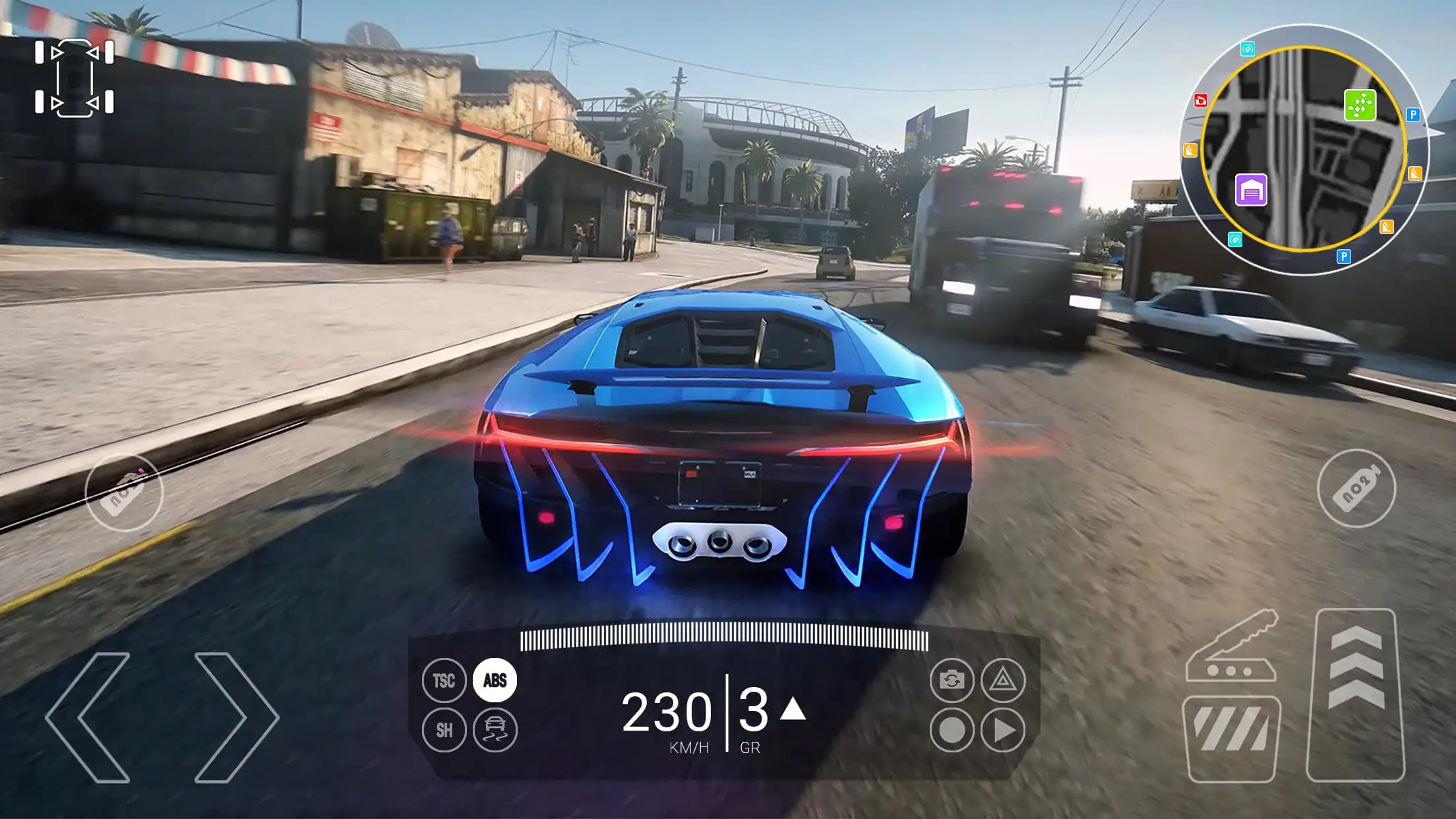 Giới thiệu về ứng dụng game Real Car Driving: Race City 3D