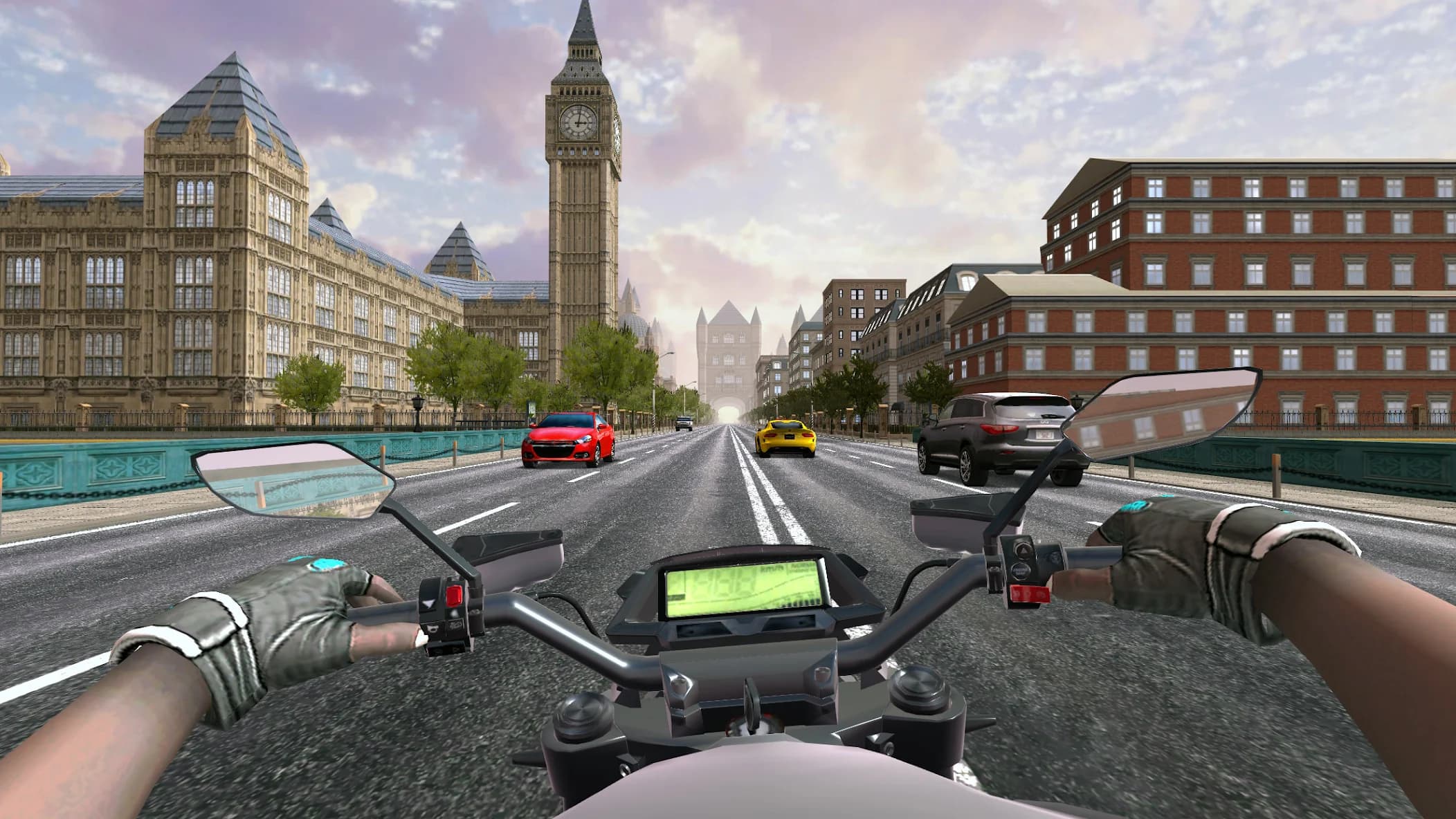 Hướng dần chơi game Traffic Bike Driving Simulator chi tiết