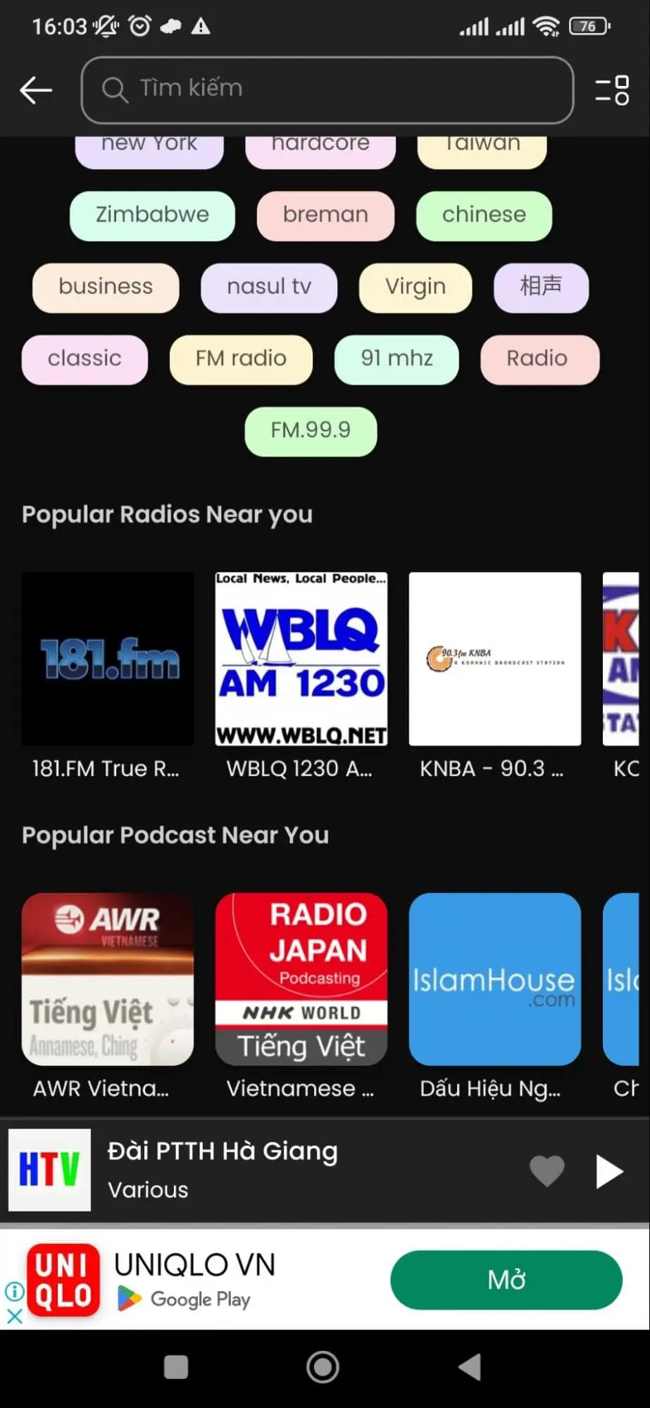 Hướng dẫn tải và sử dụng Đài FM 