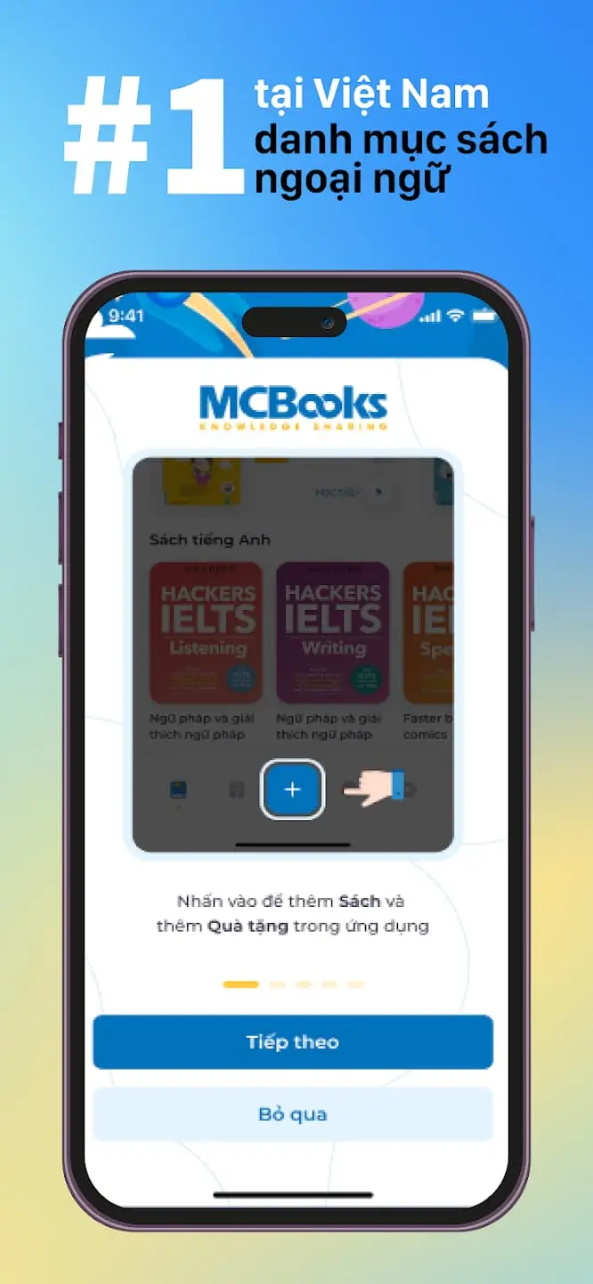 Giới thiệu về ứng dụng MCbooks