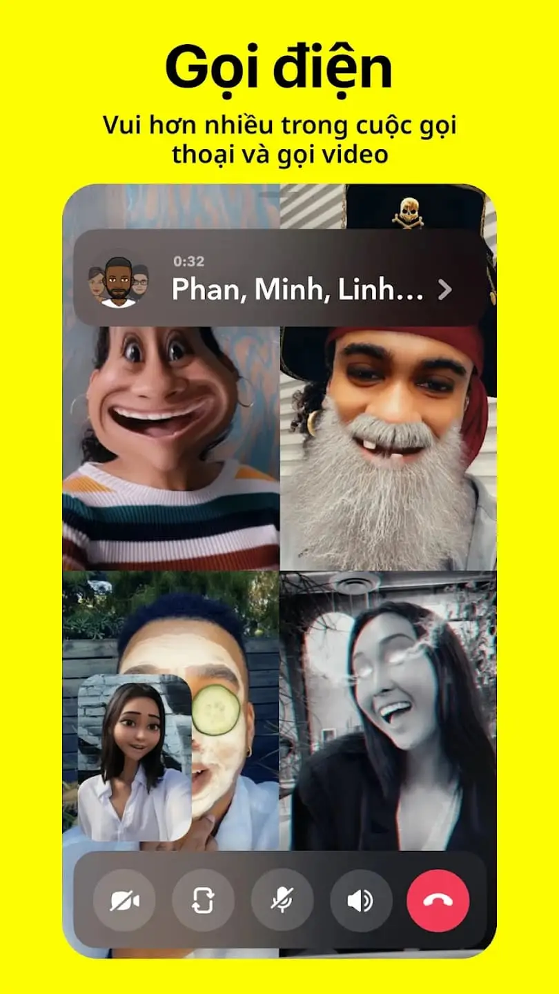 Những ưu điểm nổi bật của Snapchat
