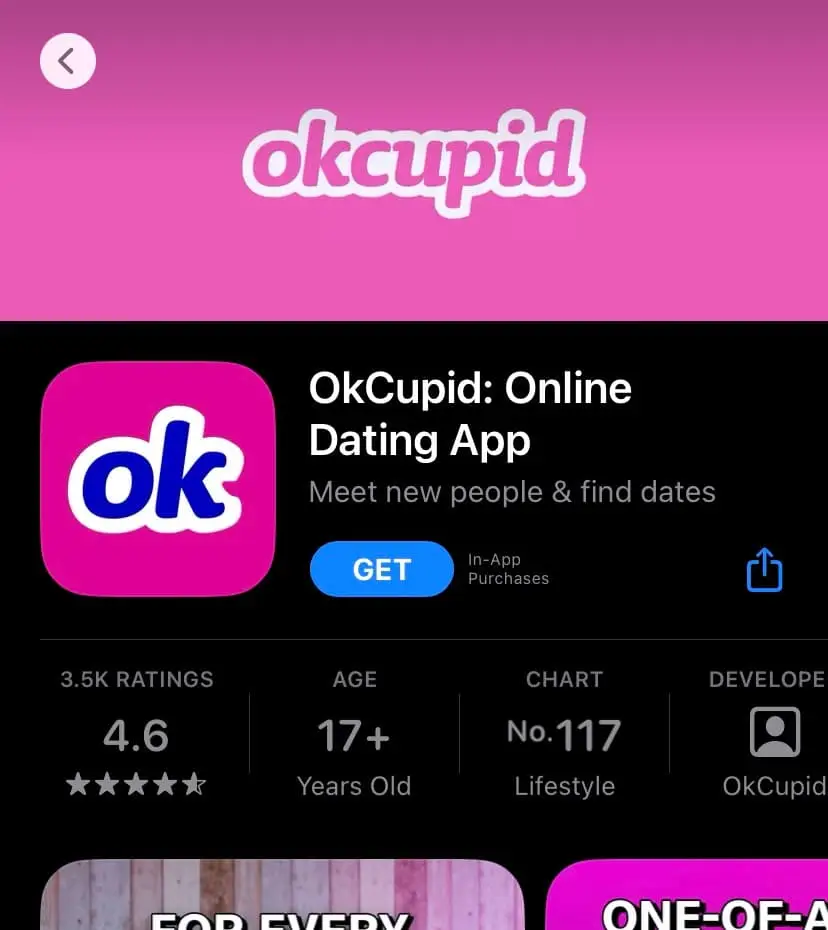 Tải ứng dụng OkCupid về máy điện thoại