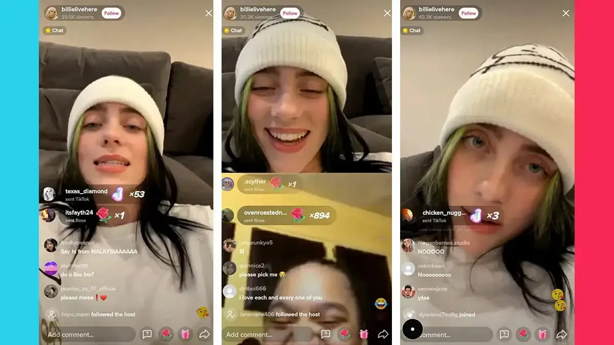 Độ tuổi có thể livestream trên TikTok