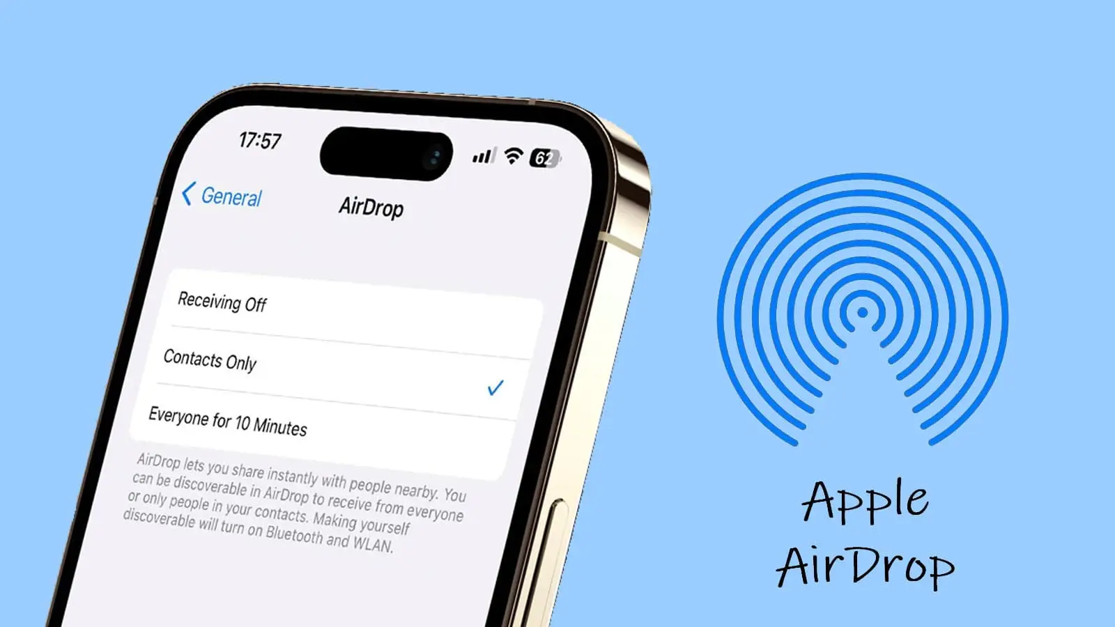 Những thiết bị nào của apple có tính năng Airdrop