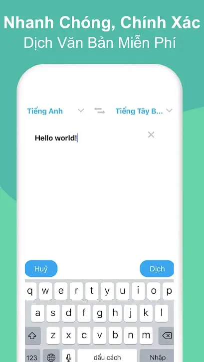 Ứng dụng dịch Tiếng Anh Translate Me