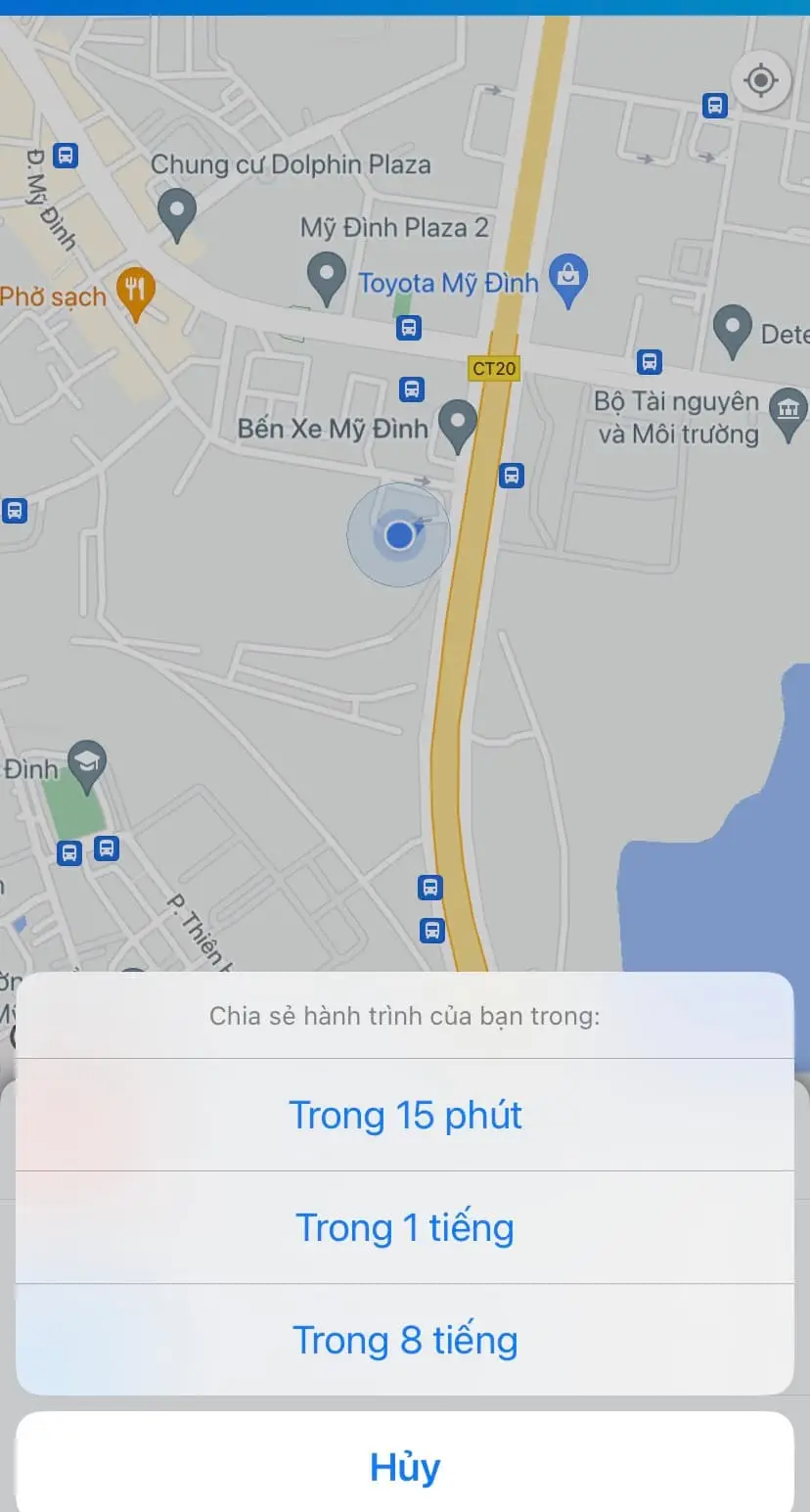 Hướng dẫn định vị 2 điện thoại iphone và Android bằng Zalo 