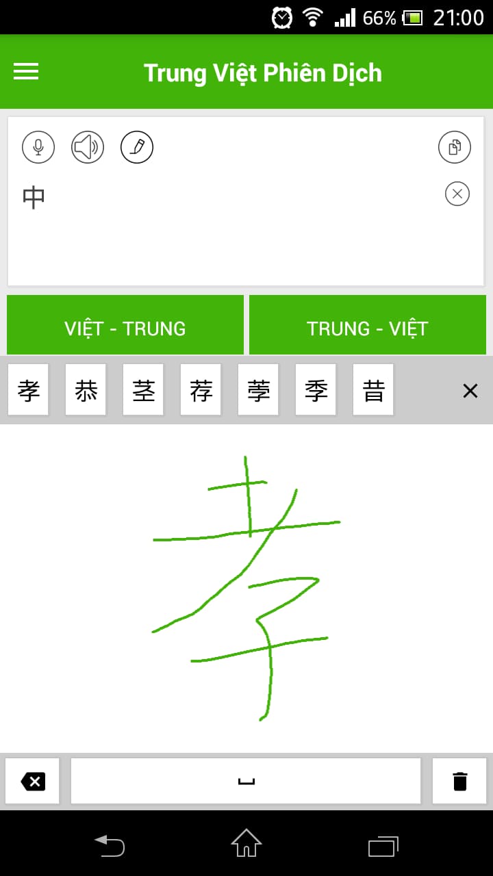 Thông tin về ứng dụng Dịch Tiếng Trung 