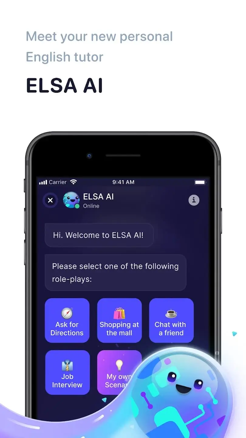 Thông tin về ứng dụng ELSA Speak