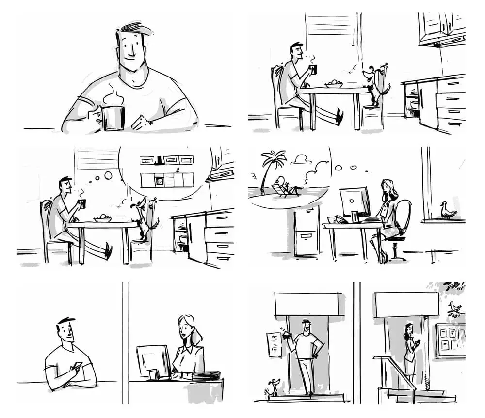 Chuẩn bị Storyboard