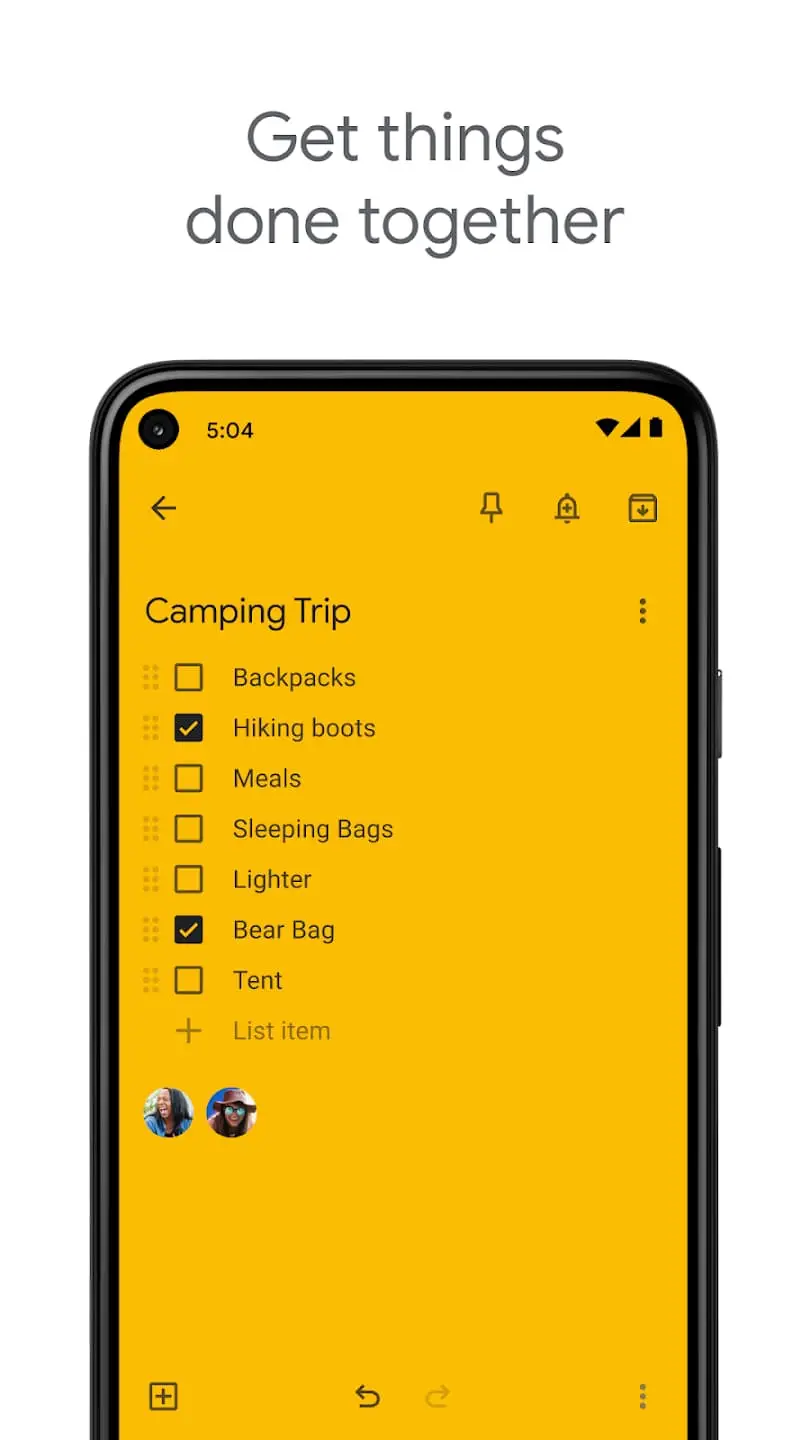 Các tính năng độc đáo của Google Keep