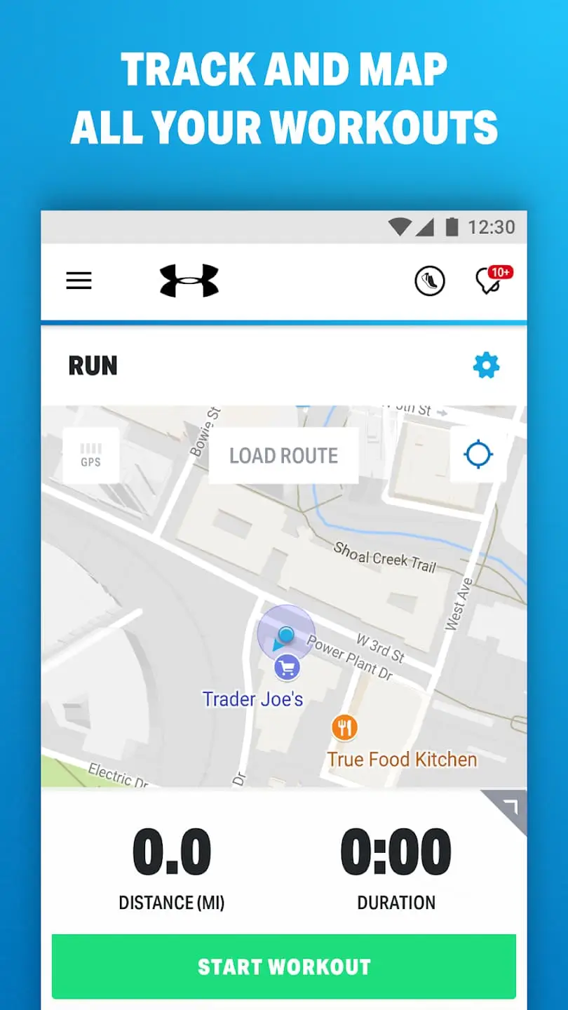 Giới thiệu ứng dụng Map My Run 