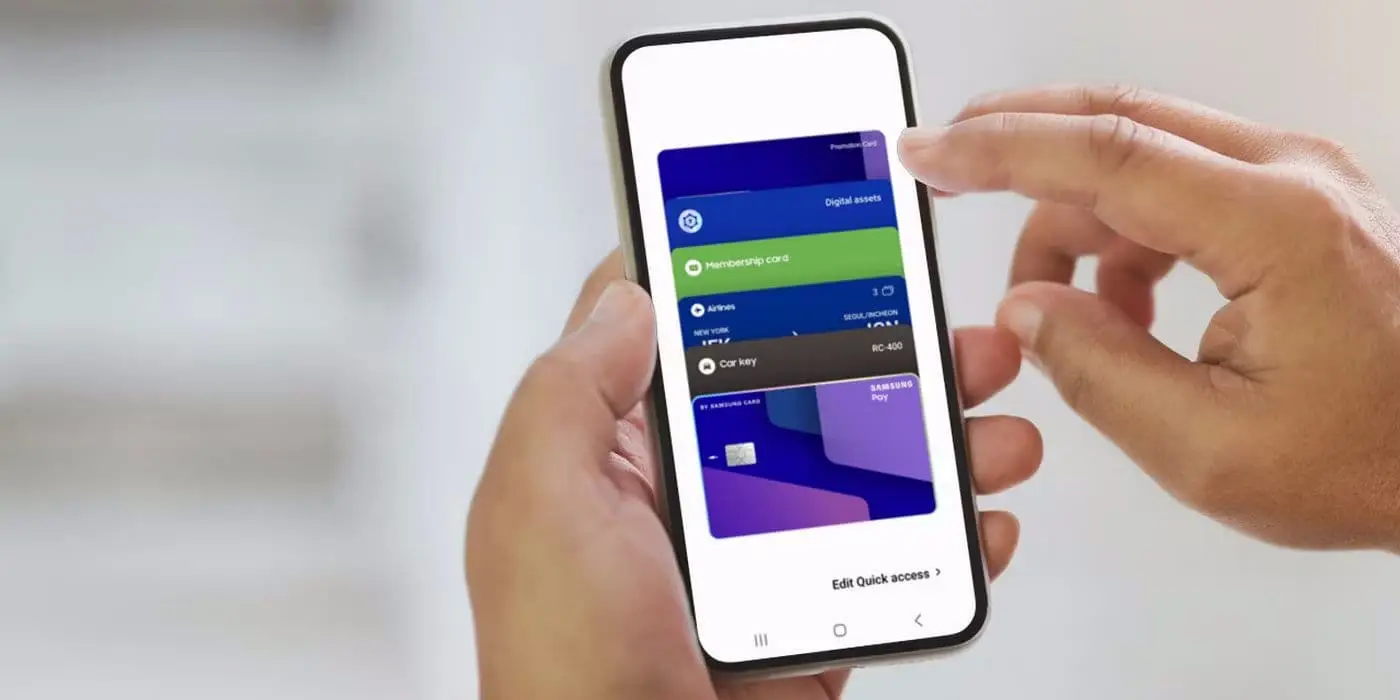 Thông tin về ứng dụng Samsung Wallet