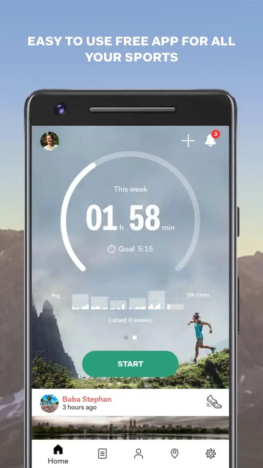 Thông tin ứng dụng Sports Tracker