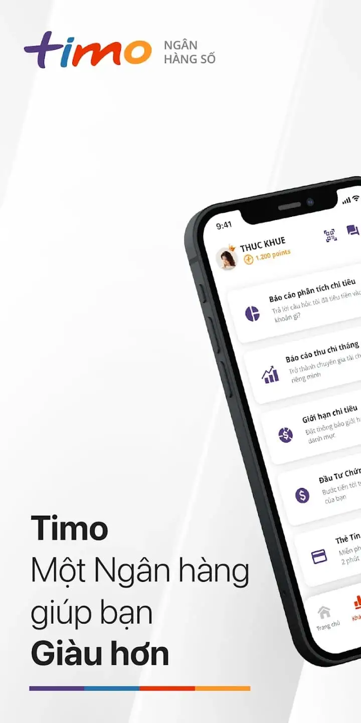 Giới thiệu về ứng dụng Timo Digital Bank