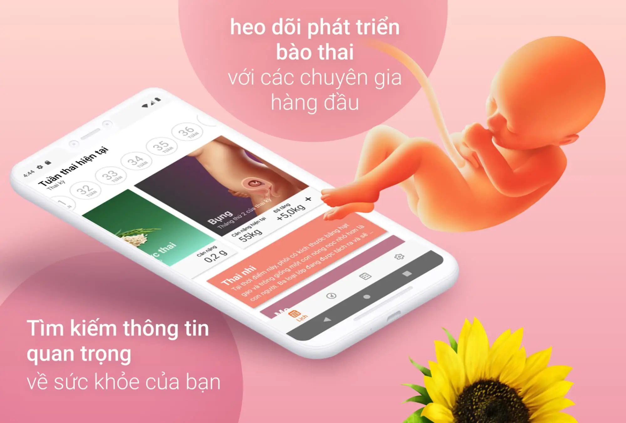 Trợ lý mẹ bầu.Theo dõi thai kỳ