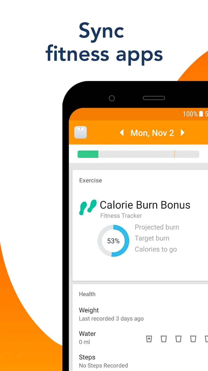 App tính calo Calorie Counter by Lose It!