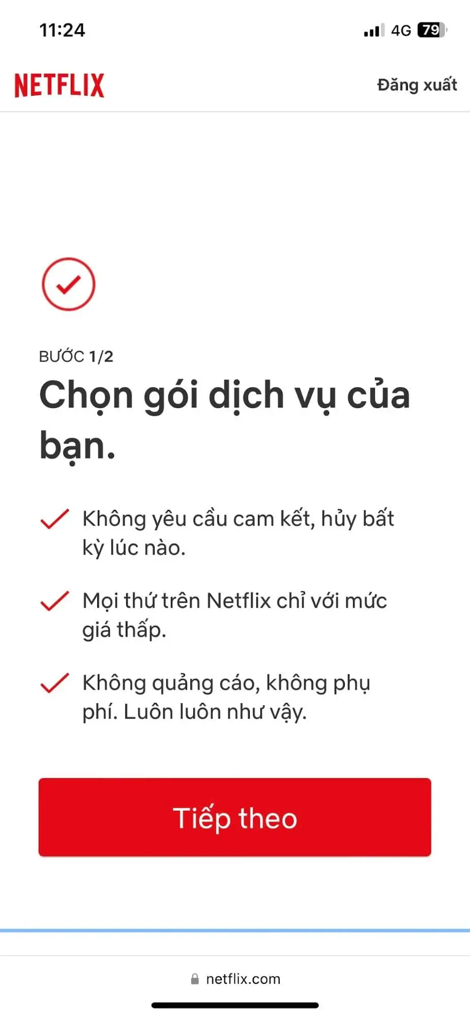 Chọn gói dịch vụ của Netflix phù hợp nhất với bạn