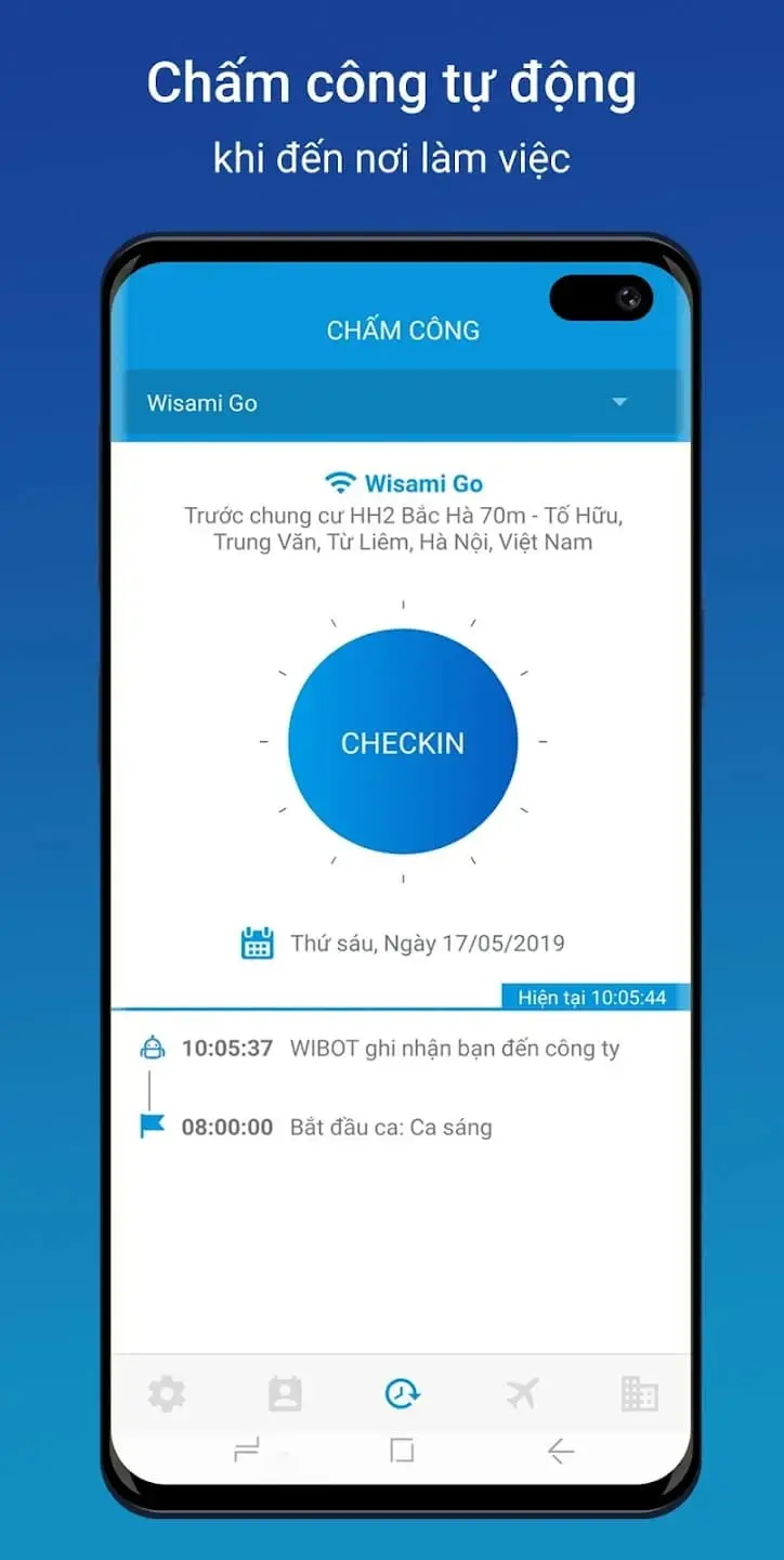 WISAMI GO - Chấm công