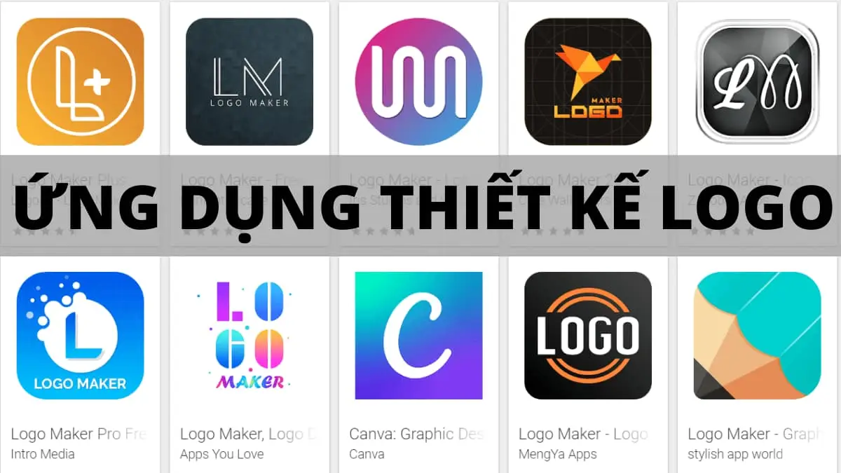 TOP 10 ứng dụng thiết kế logo miễn phí trên điện thoại 