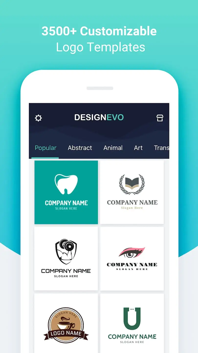 DesignEvo - Ứng dụng thiết kế logo trên điện thoại 