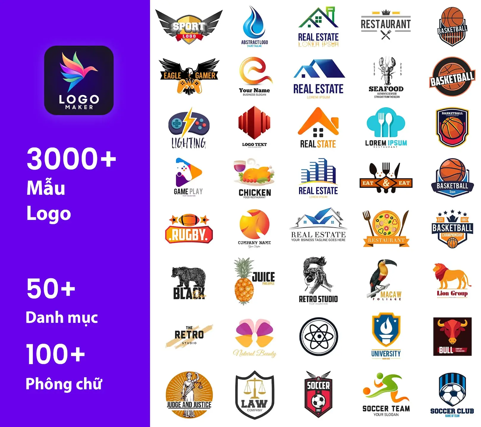 Logo Maker : Thiết kế Logo