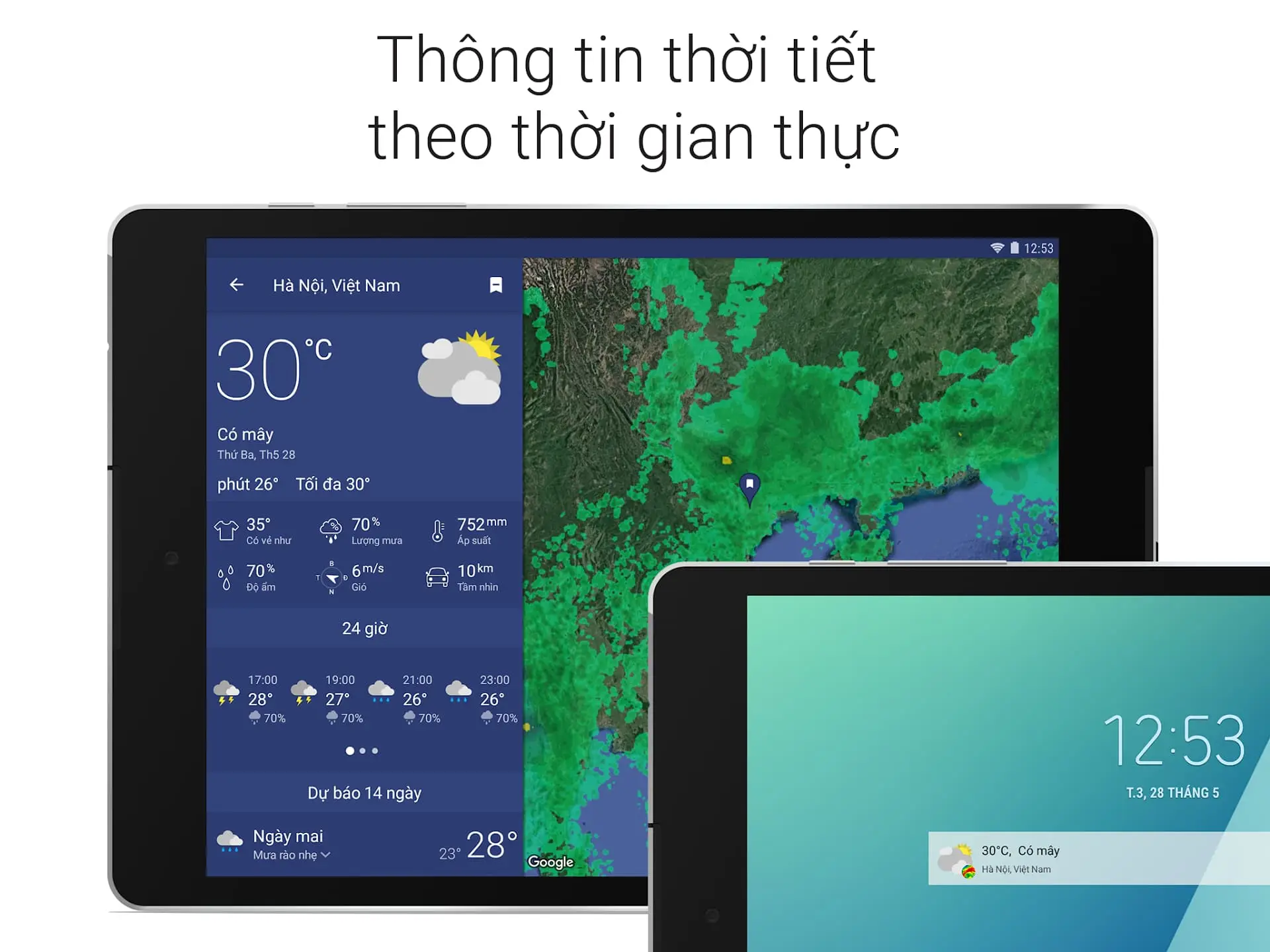 Clime: Dự báo Thời Tiết, Radar