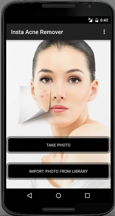 Giới thiệu về ứng dụng Face Acne Remover Photo Editor