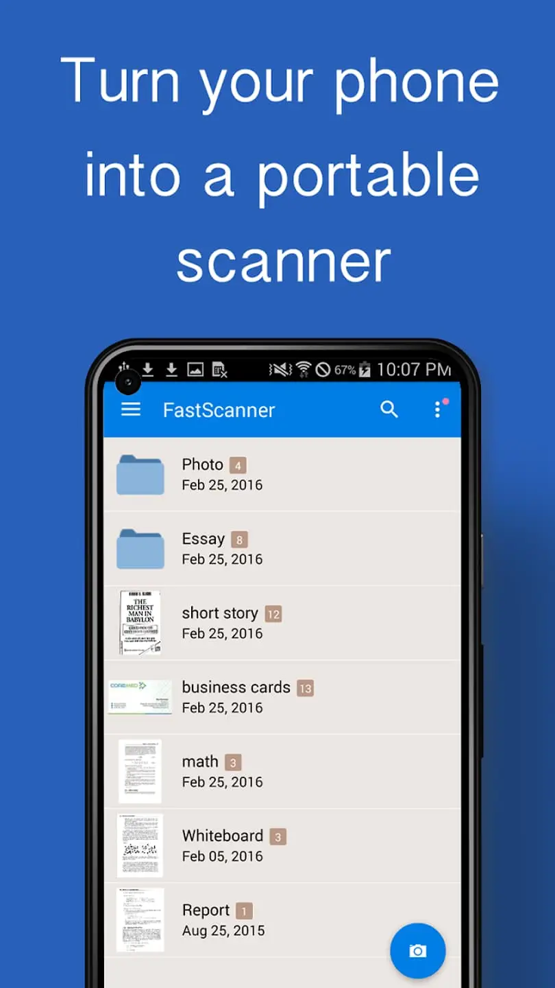 Thông tin ứng dụng Fast Scanner