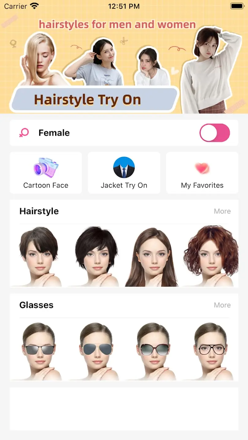 Thông tin ứng dụng Hair Makeover 