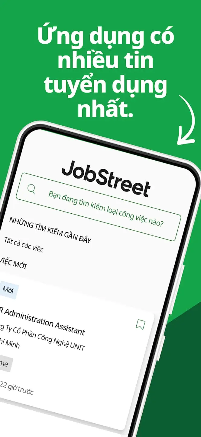 Giới thiệu về ứng dụng Jobstreet