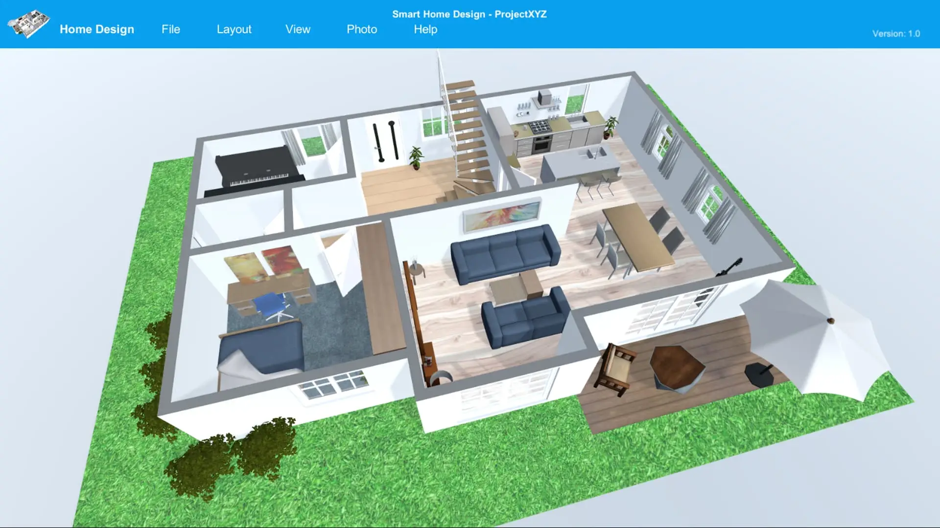 Giới thiệu về ứng dụng Smart Home Design