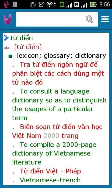 Ưu điểm của ứng dụng Từ điển Lạc Việt