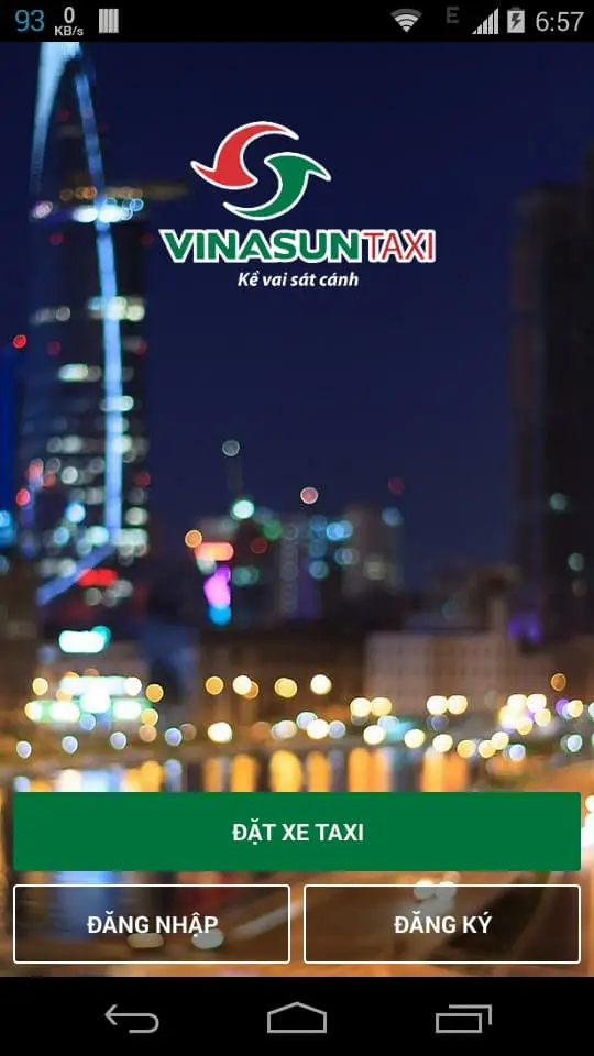 Giới thiệu về ứng dụng Vinasun Taxi