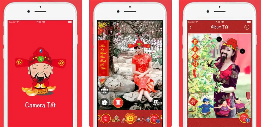 Camera Tết - App ghép ảnh Tết cho Iphone