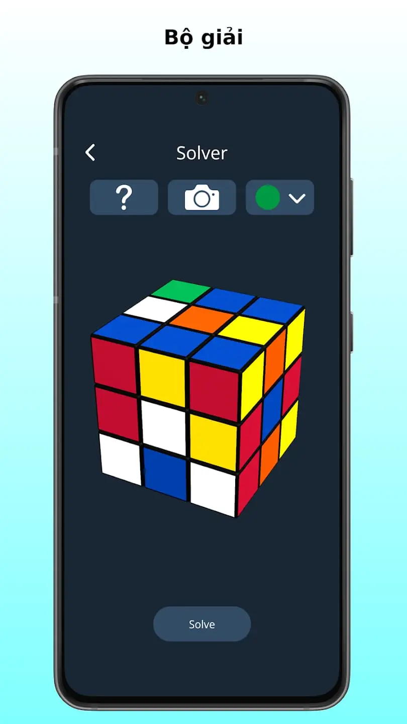 Solviks: App giải  Rubik cực nhanh 