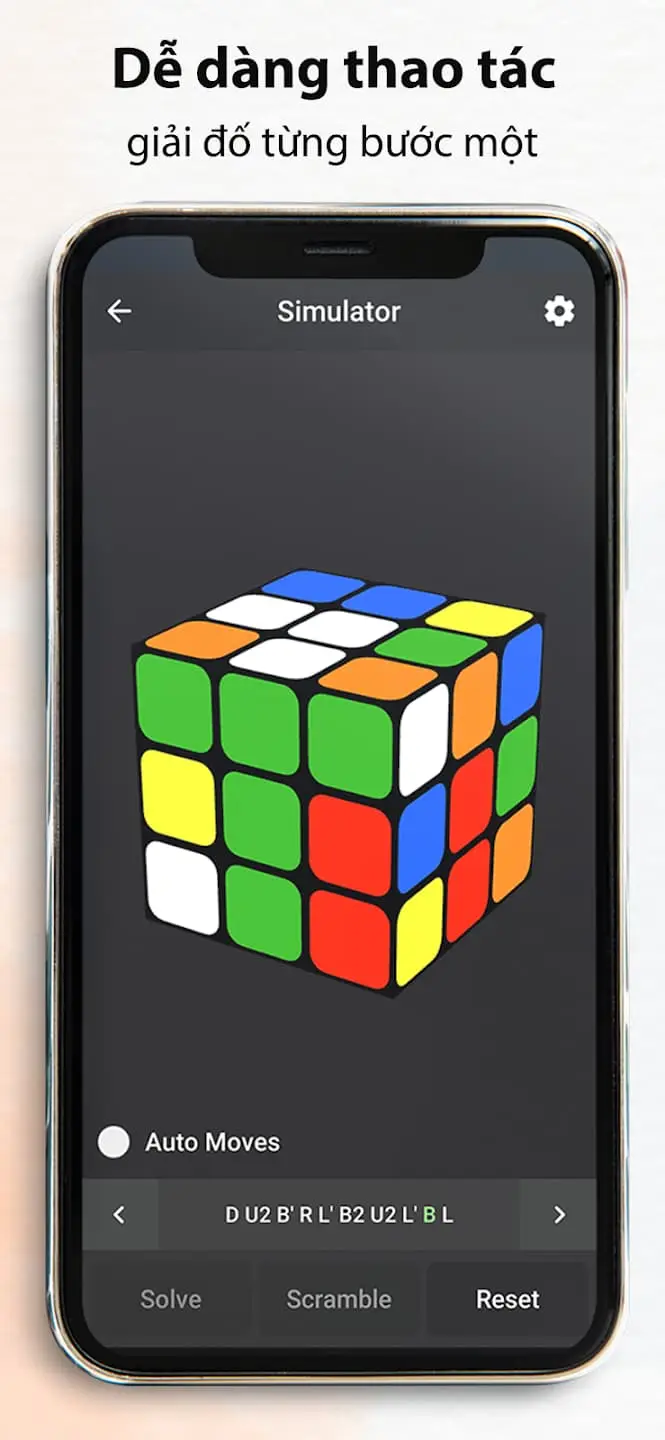 Cách giải Rubik : Cube Solver