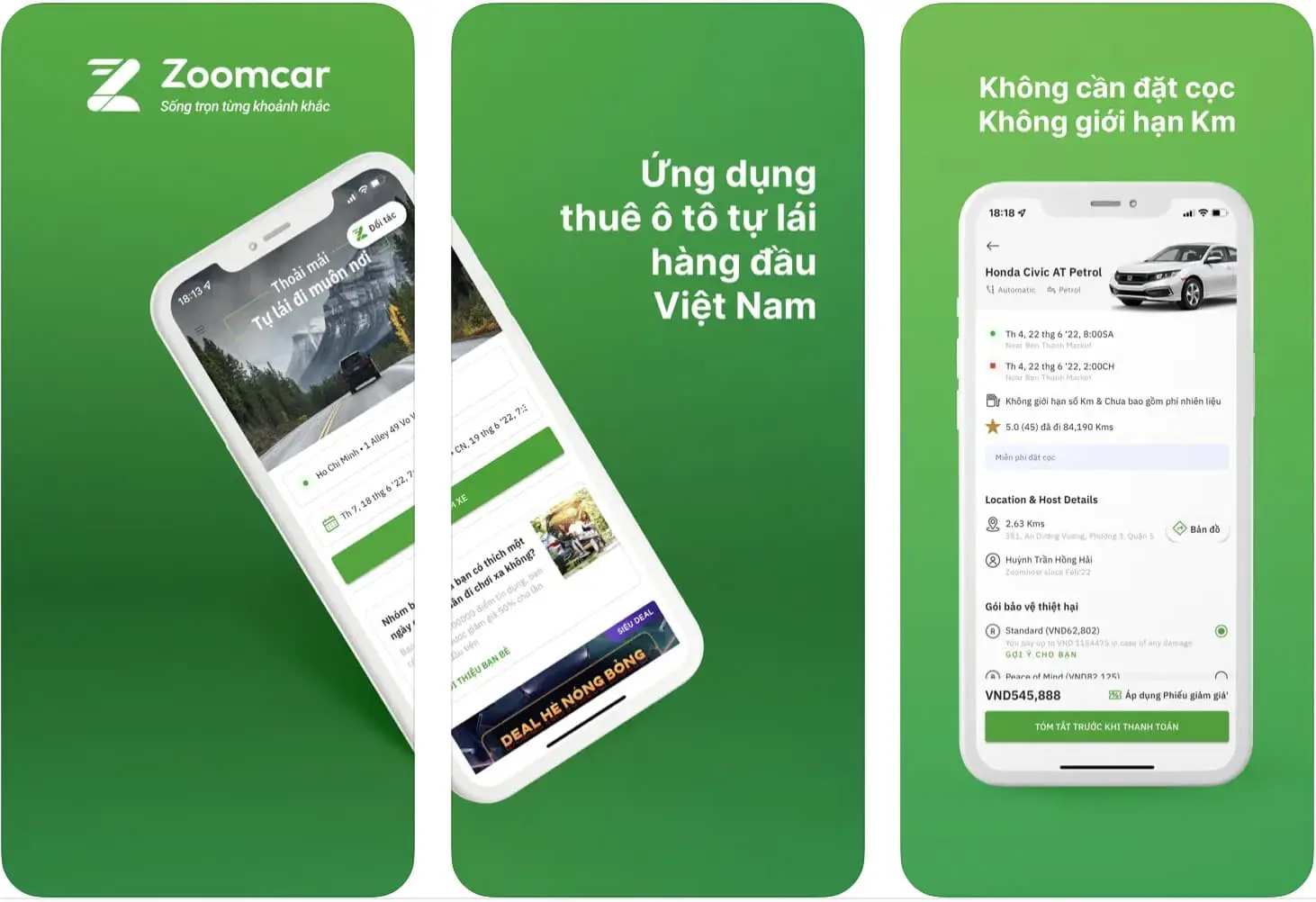 Những lưu ý khi sử dụng app thuê xe ô tô