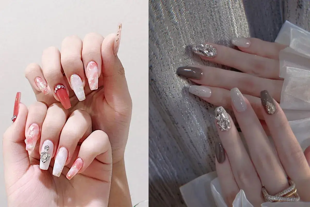 Tham khảo mẫu nail có thiết kế sang chảnh 