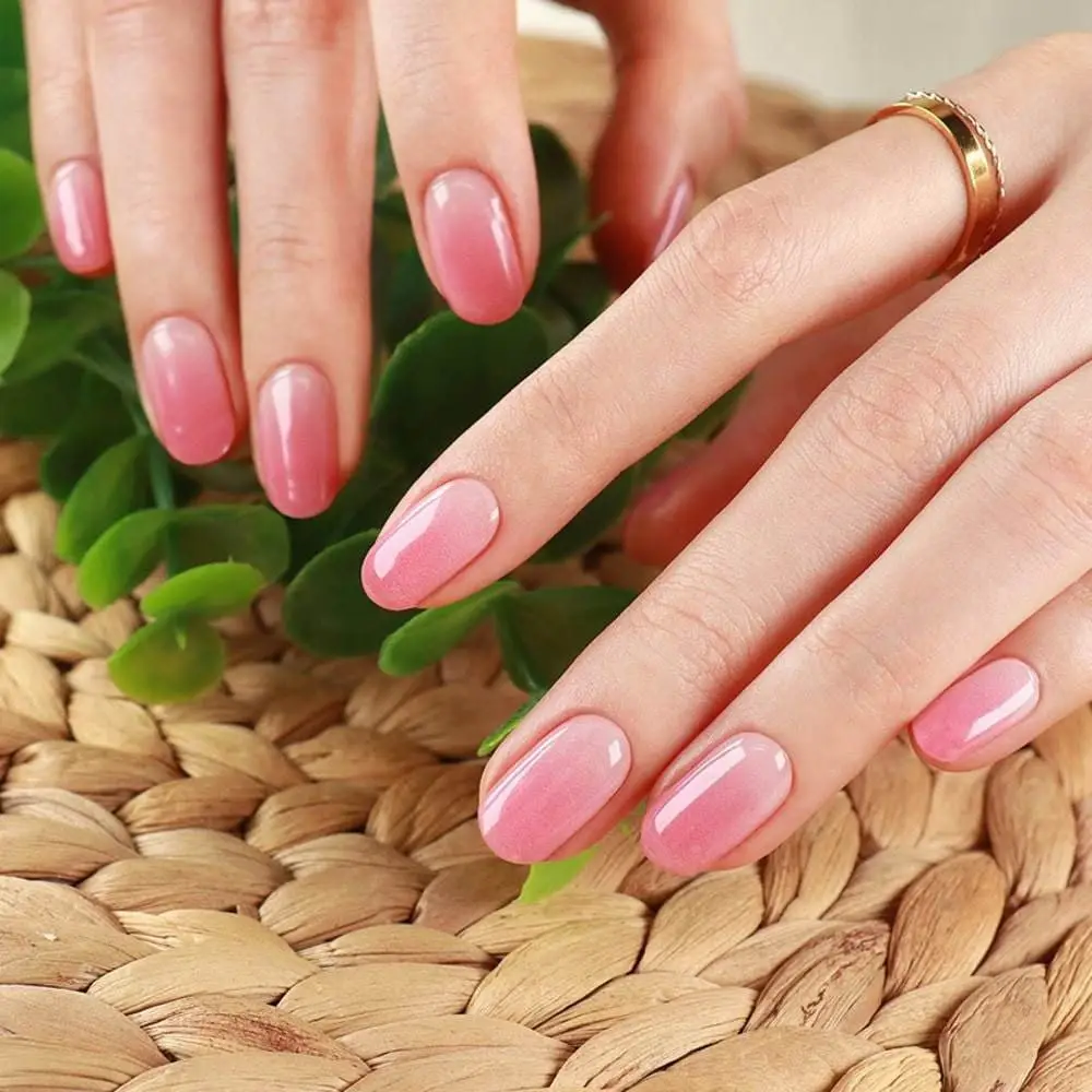 Nail Tết màu hồng cực xinh đẹp 