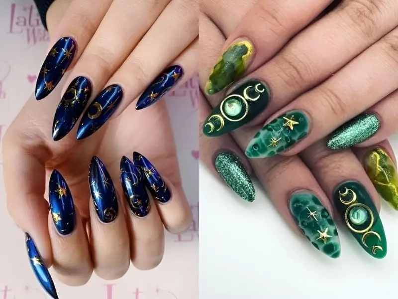 Nail cung hoàng đạo khoe cá tính