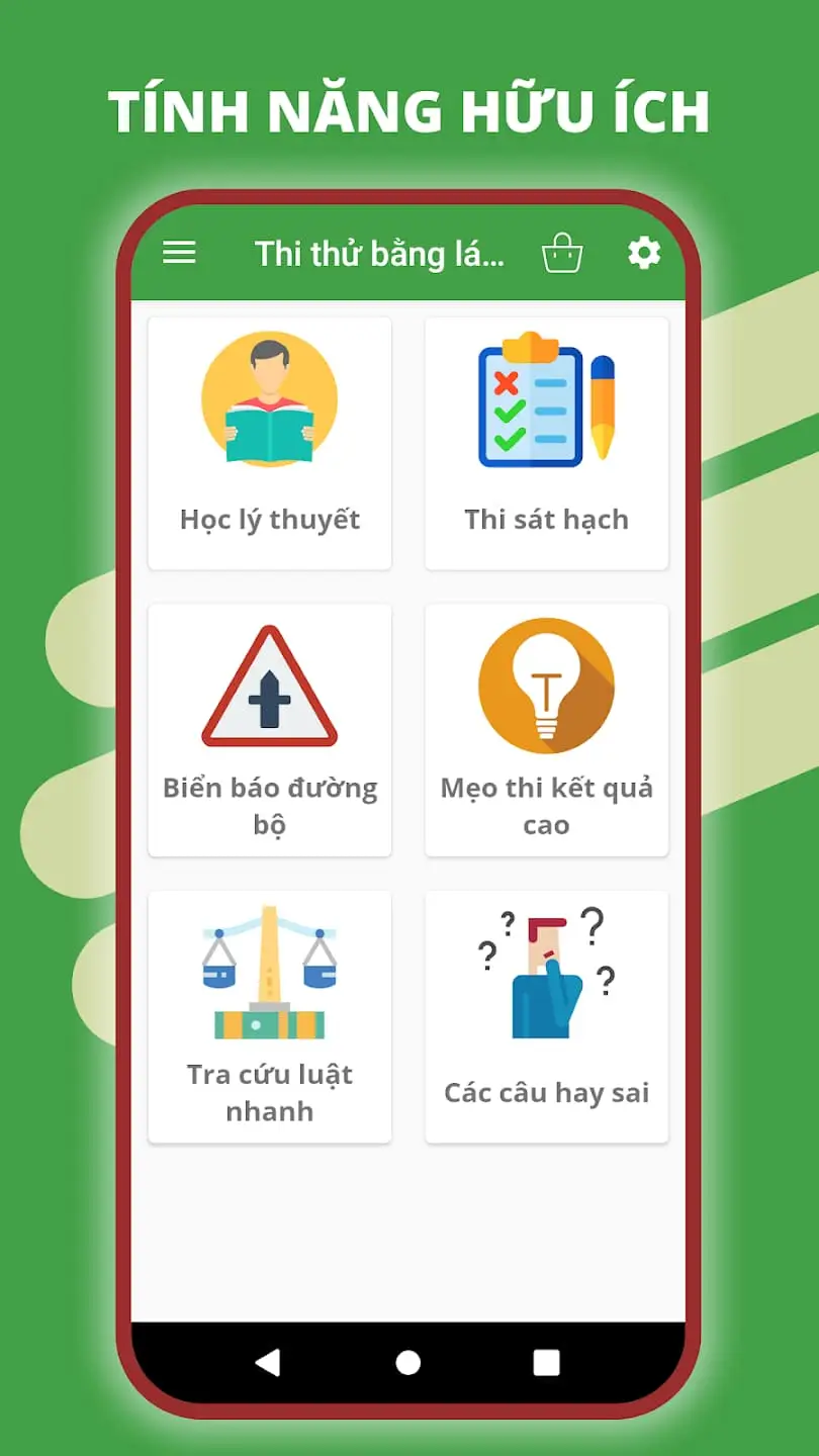 Thi thử bằng lái xe A1