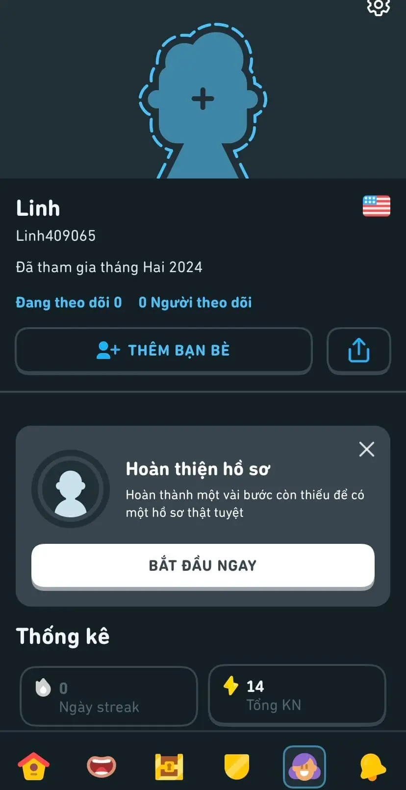 Cách đổi ảnh đại diện Duolingo trên điện thoại nhanh nhất