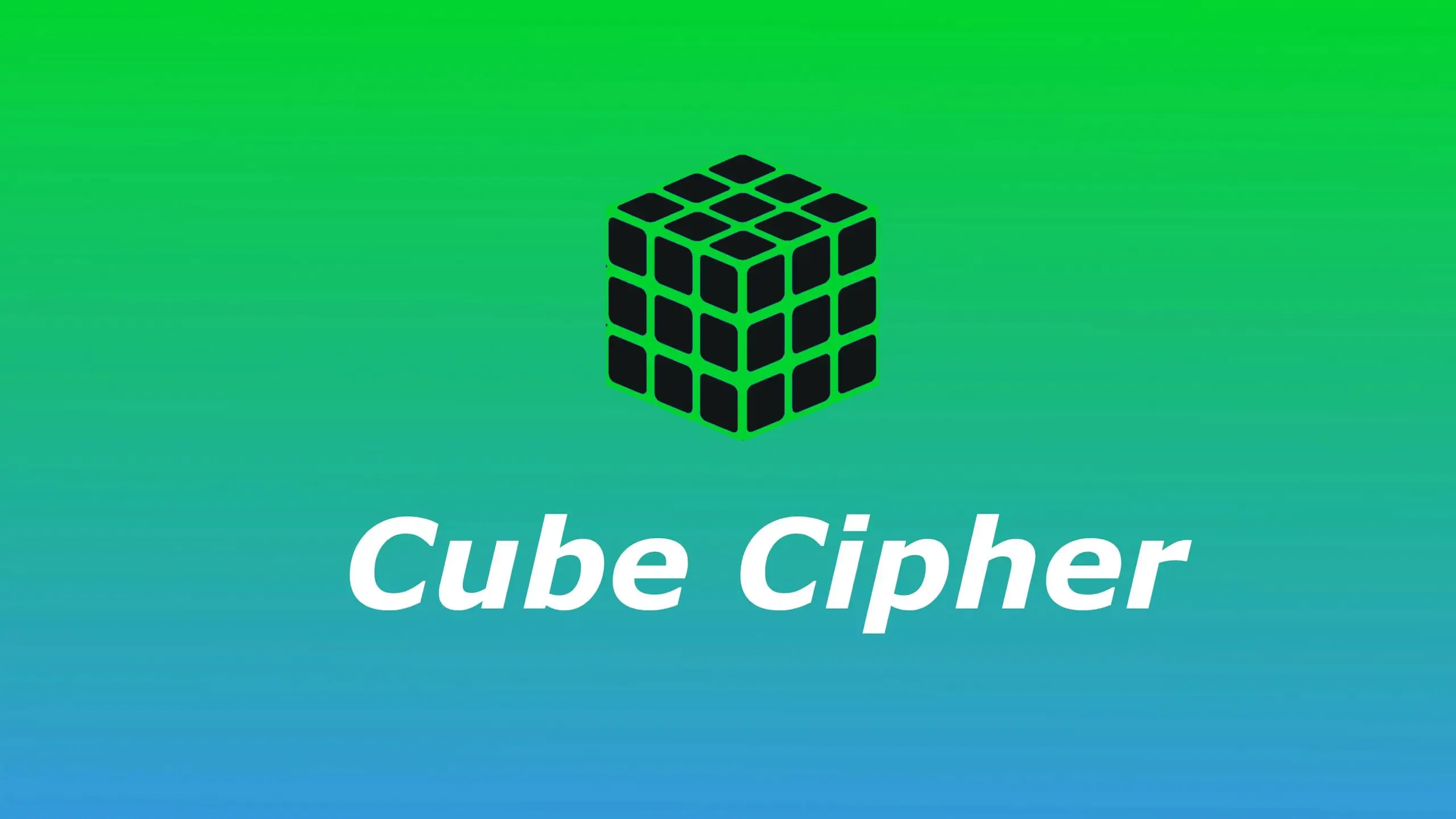 Thông tin ứng dụng Cube Cipher