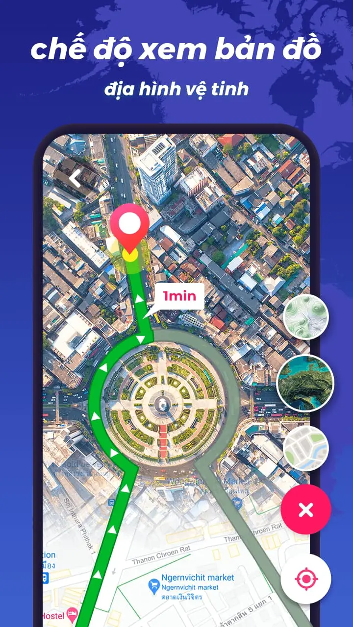 Những tính năng chính của ứng dụng GPS bản đồ dẫn đường