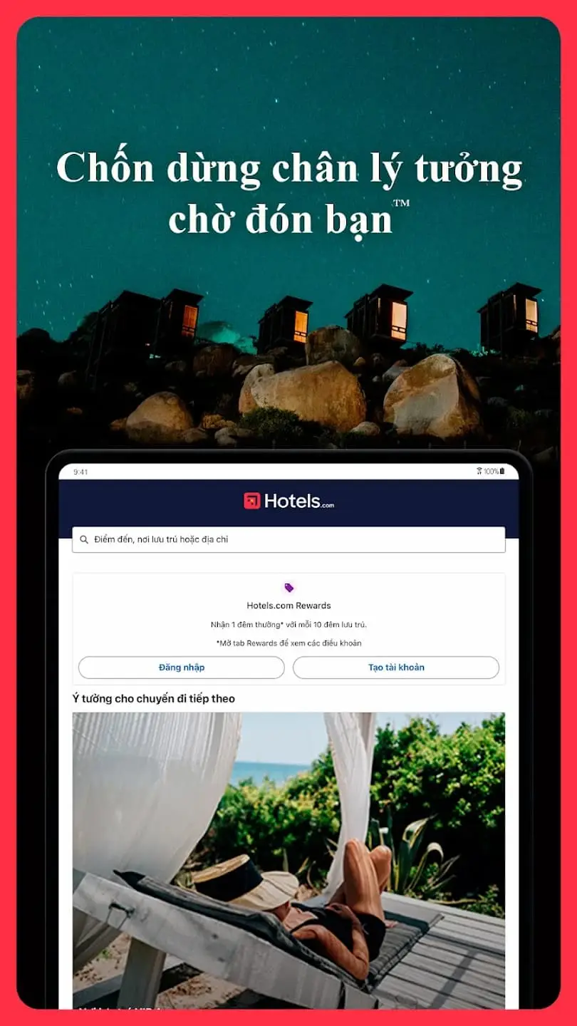 Thông tin ứng dụng Hotels.com
