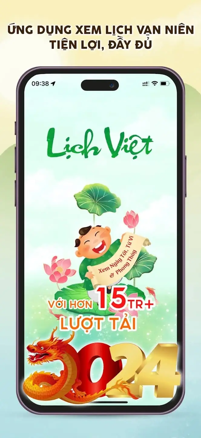 Thông tin ứng dụng Lịch Vạn Niên 2024 - Lịch Việt