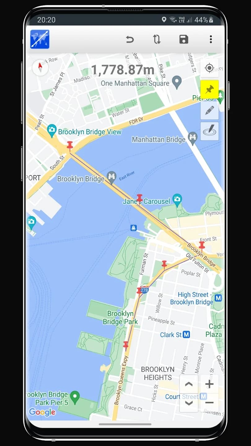 Giới thiệu về ứng dụng Maps Distance Calculator