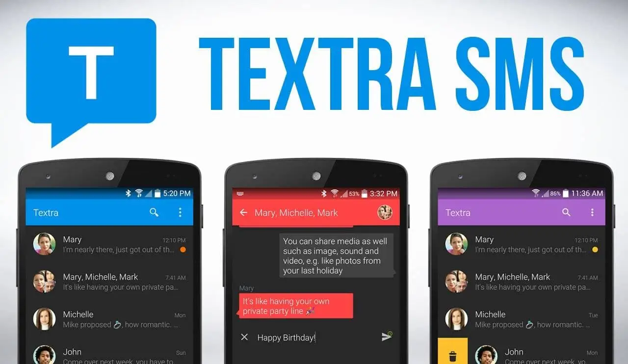 Thông tin ứng dụng Textra SMS
