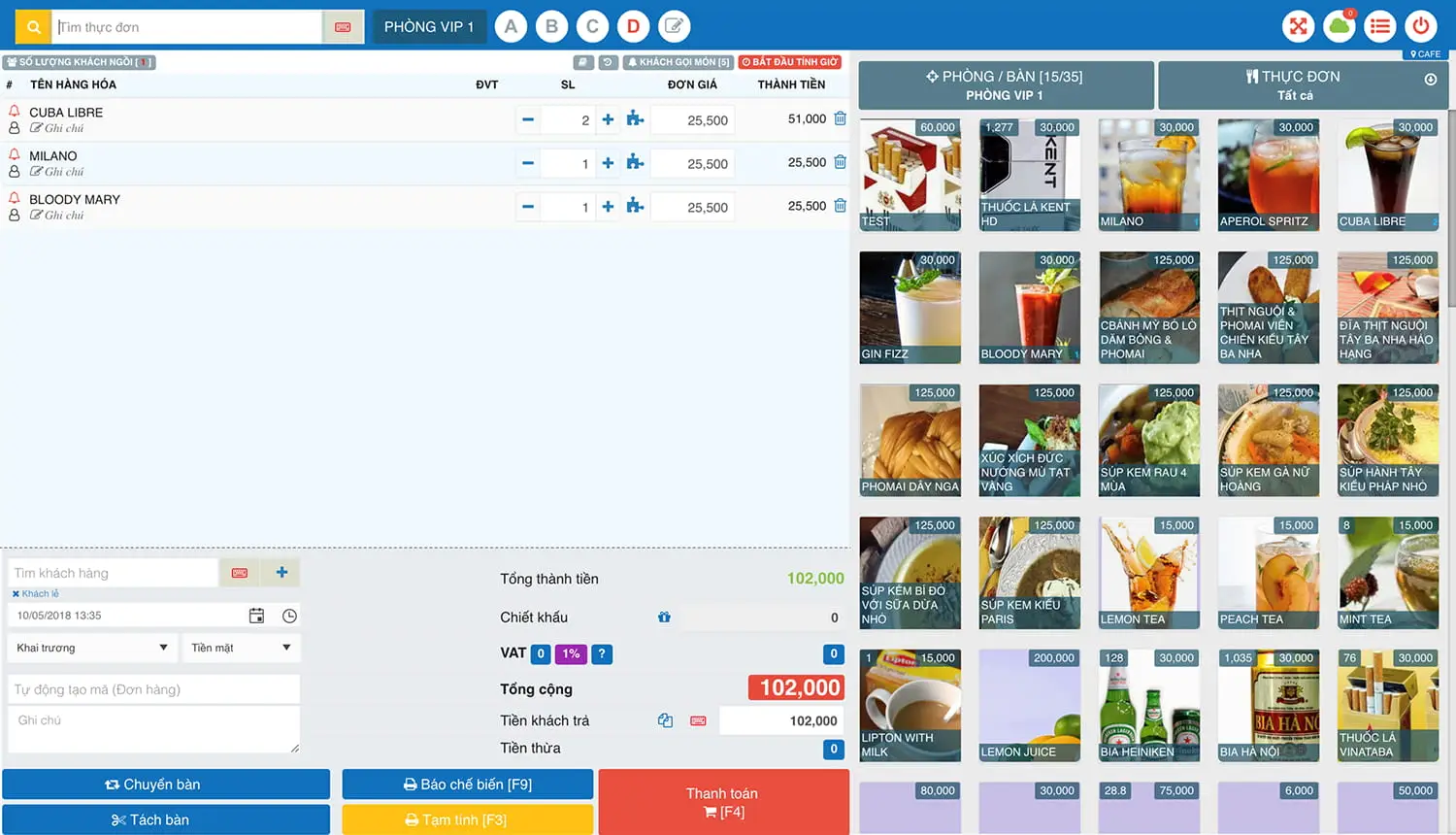 POS365 - Phần mềm quản lý nhà hàng phổ biến